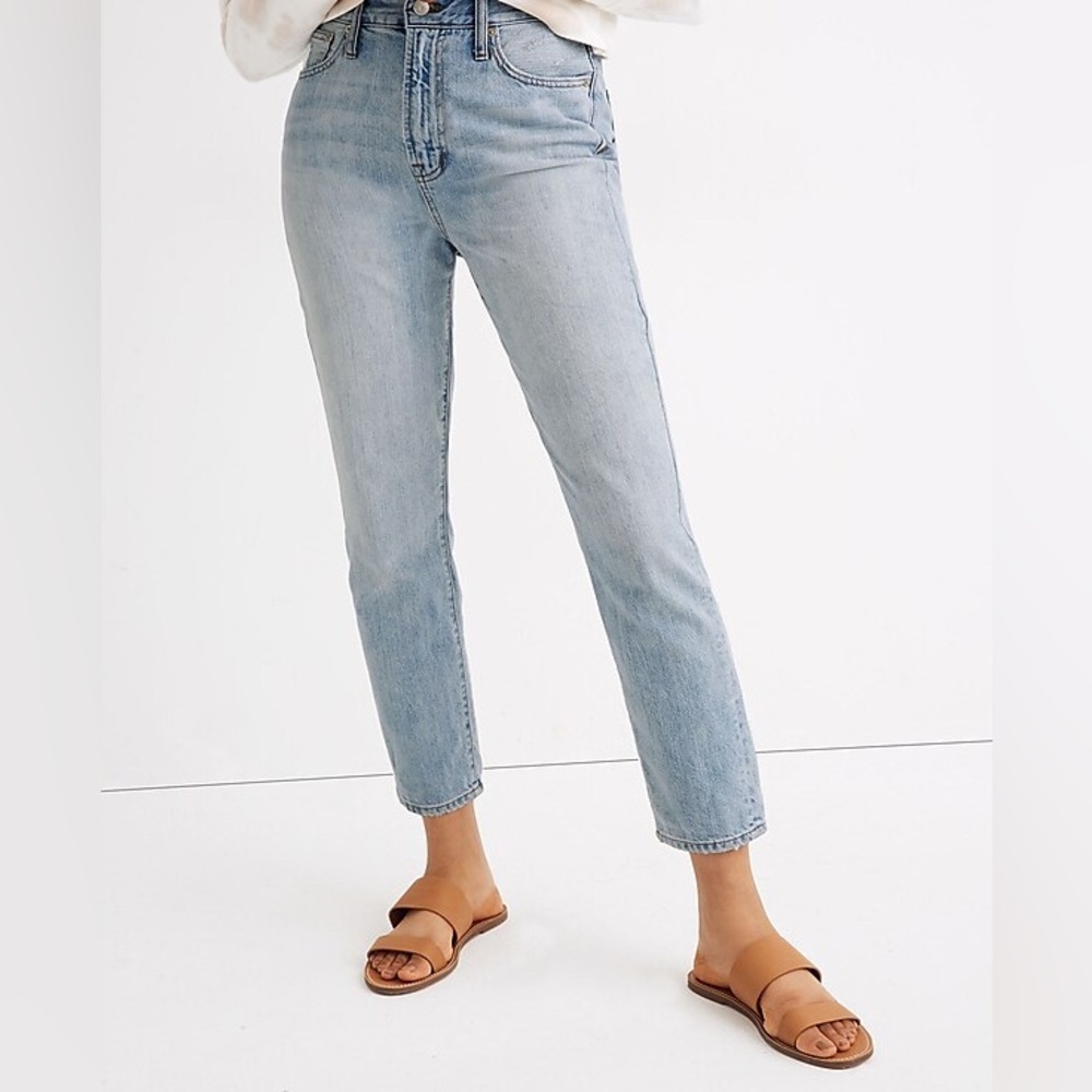 Madewell Curvy Perfect Vintage Jean 29T Fitzgerald Wash Light